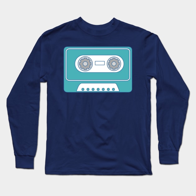 Minimalistic cassette tape awesome mix. vol 1 guardians of the galaxy Long Sleeve T-Shirt by waltzart